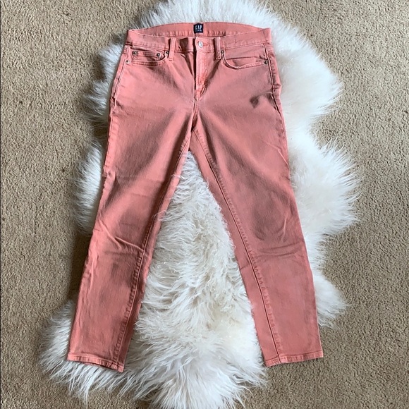 GAP Pastel Denim Mid Rise Jeans - Picture 3 of 4